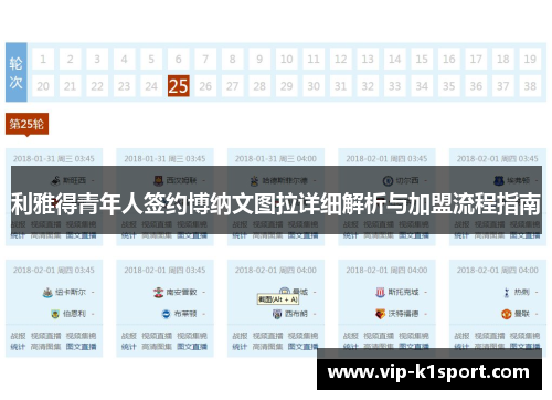 利雅得青年人签约博纳文图拉详细解析与加盟流程指南